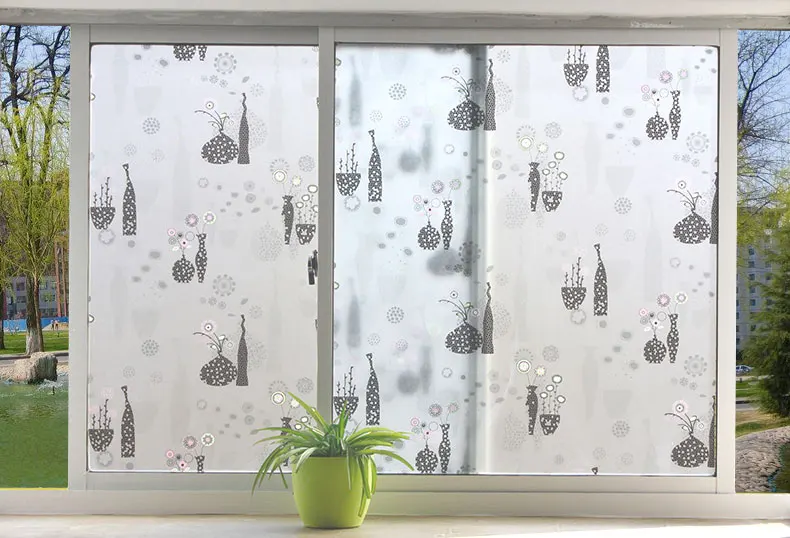 Скраб-как жалюзи стеклянная пленка для ванной наклейки на окно в ванную офисный светильник прозрачные непрозрачные солнцезащитные наклейки на окна