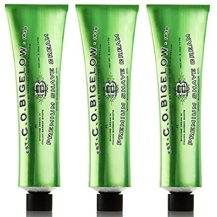 C.O. Bigelow Premium Shave Cream with Eucalyptus Oil, 5.2 Ounce (Pack of 3) frontier cinnamon powder korintje a grade 3% oil 16 ounce bags