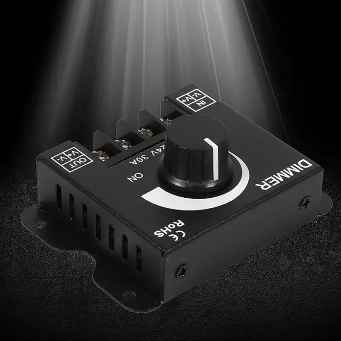12 V-12 V 30A металлический светодиодный диммер контроллер ручной Управление для светодиодной ленты светильник LB88