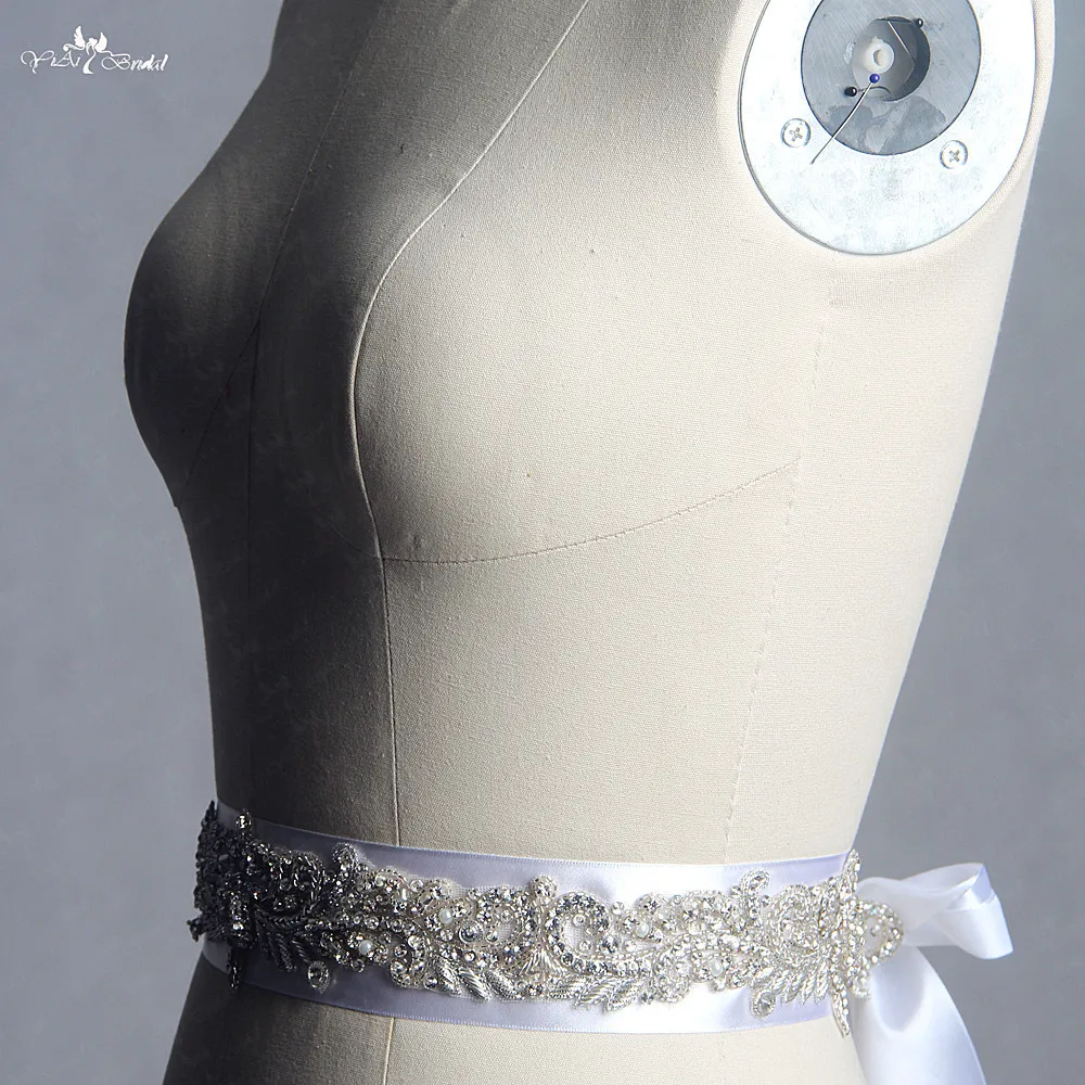 Rss20 реальные фотографии yiaibridal высокое качество Luxy съемный свадебные пояса Свадебные аксессуары