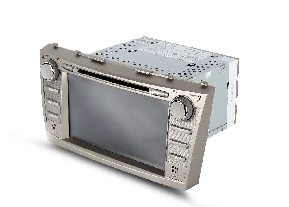 Top 8" Android 8.1 IPS quad core car multimedia DVD player Radio GPS  For TOYOTA CAMRY AURION v40 2007-2008 2009 2010 2011 camera 4