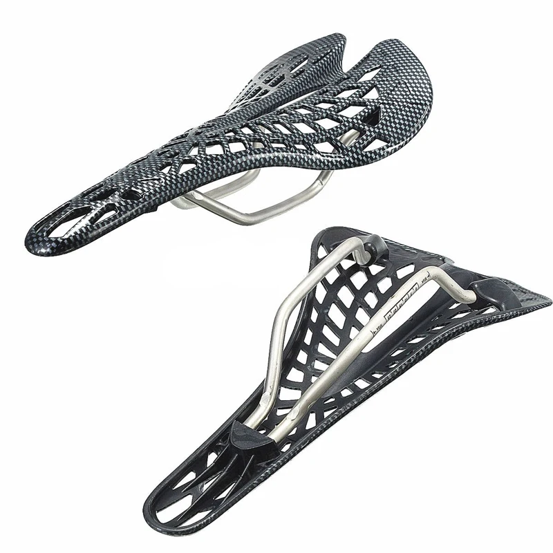 1Pcs Black Bike Hollow Saddle Bicycle Cycling Hollow Saddle Seat Lightweight For Mountain Road Bike Bicycle Parts