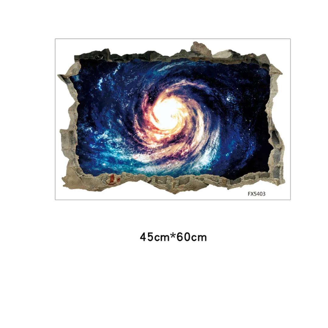 3D  DIY Vinyl Removable Star Series Floor Wall Sticker Mural Decals Art Room Decor 2019  Newest