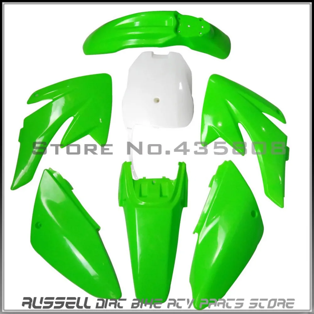 CRF70 DIRT PIT BIKE Plastic Fenders covers kits For Honda 70 CRF70in