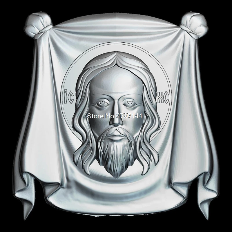 Sfanta Mahrama a Domnului 3d фигурка формат STL религия 3D строка для ЧПУ в формате STL|3d model relief|3d