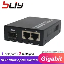 1000 м 1 sfp порт 2 rj45 порт гигабитный коммутатор ethernet коммутатор 1000 2 ethernet порт fibe Оптический ftth gpon onu epon Оптическое волокно