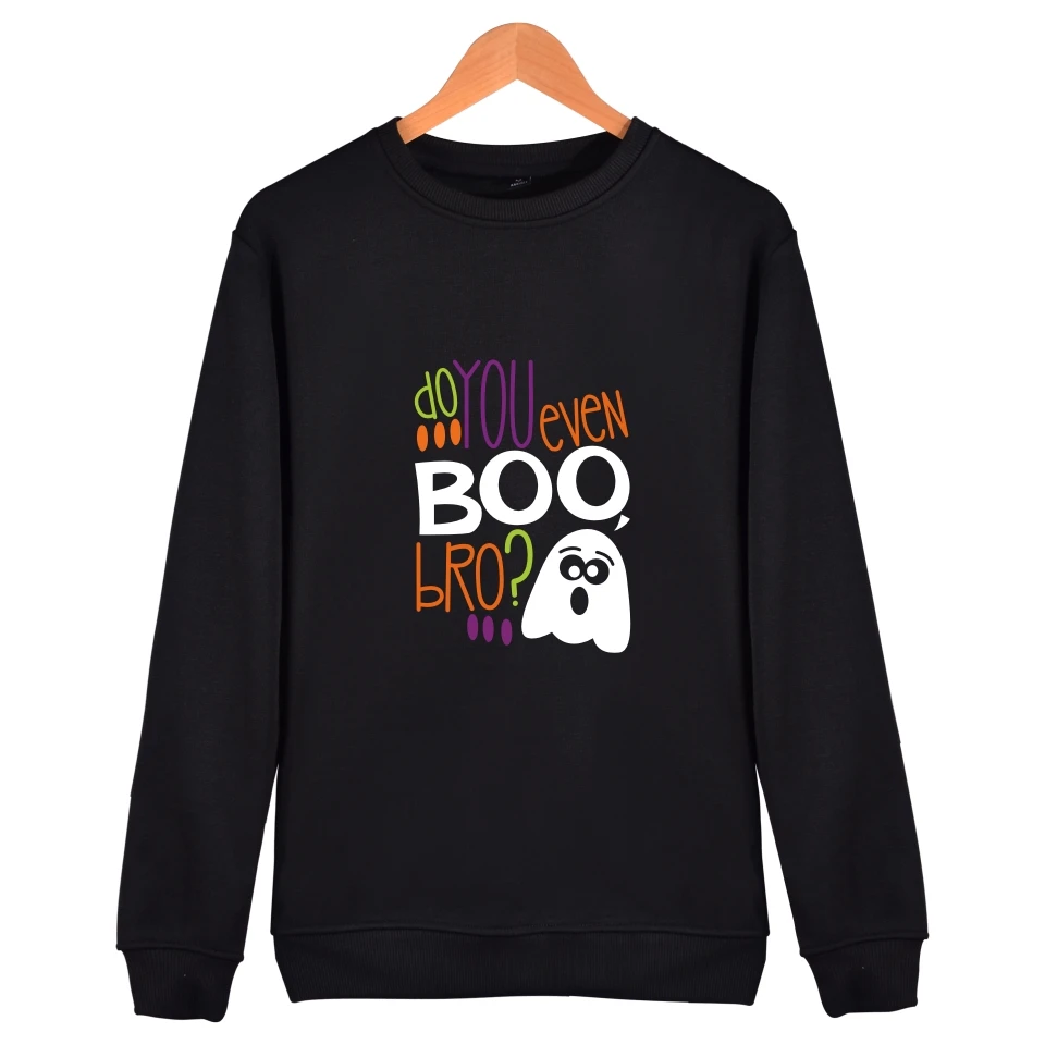 Aikooki Halloween Sweatshirt Funny Print New Brand Sweatshirt Men Hoodie Black Full Sleeve Fashion Oversized Hoodie Long 4XL XXS