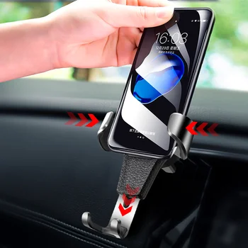 

HLEST Car Phone Holder for IPhone Xs/Max /X/8 Gravity Air Vent Mount Holder Phone In Car No Magnetic Phone Holder Universal