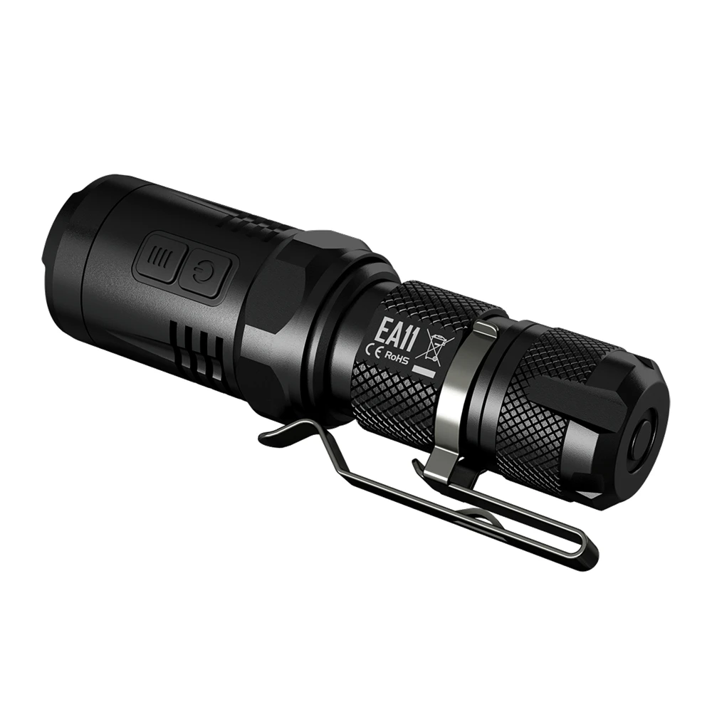 

Nitecore EA11 U2 LED 900 Lumens Lightest PalmSize Flashlight Aluminum Alloy Waterproof Torchin Hiking Bicycle Not Battery