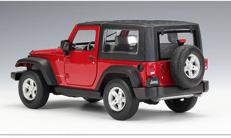 WELLY 1/24 масштаб США 2007 Jeep Wrangler SUV литая модель металлическая модель автомобиля игрушка для подарка/коллекции/украшения/детей