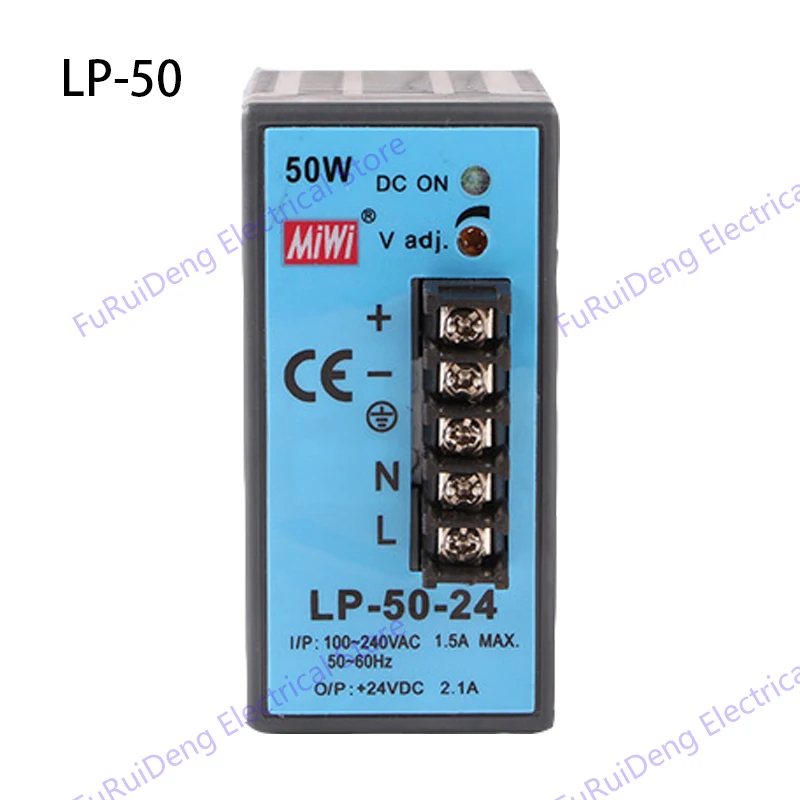 Выход DC5V, 12 V, 24 V, 48V LP блок питания AC DC с функцией цифрового дисплея din-рейку импульсный источник питания 500w SMPS