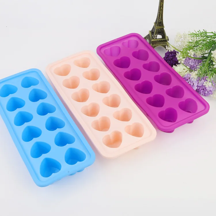 Новое поступление силиконовый лоток для льда в форме сердца|shape silicone|silicone traysilicone