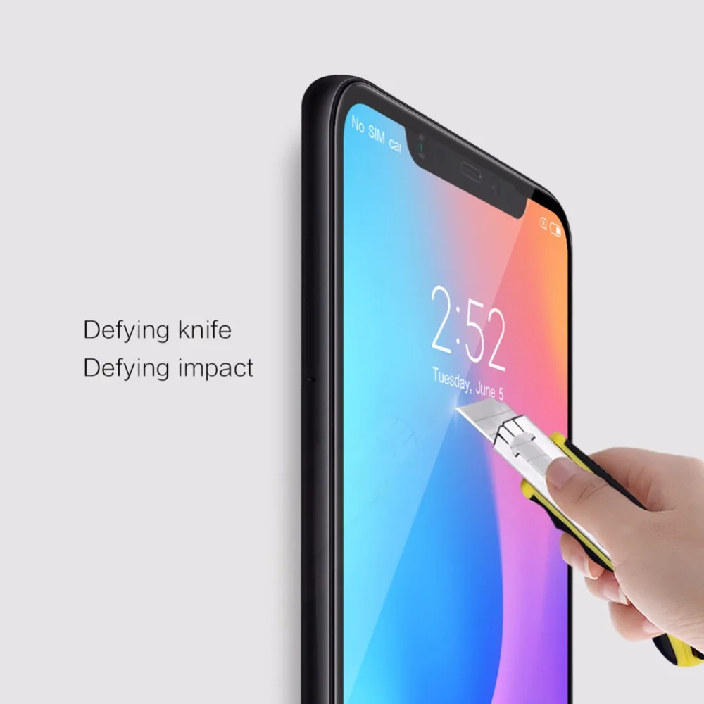 Xiaomi Mi 8 / Mi 8 SE Tempered Glass Nillkin 3D CP+MAX Full Cover Glass Film for Xiaomi Mi8 SE Screen Protector Nilkin Xiaomi M8