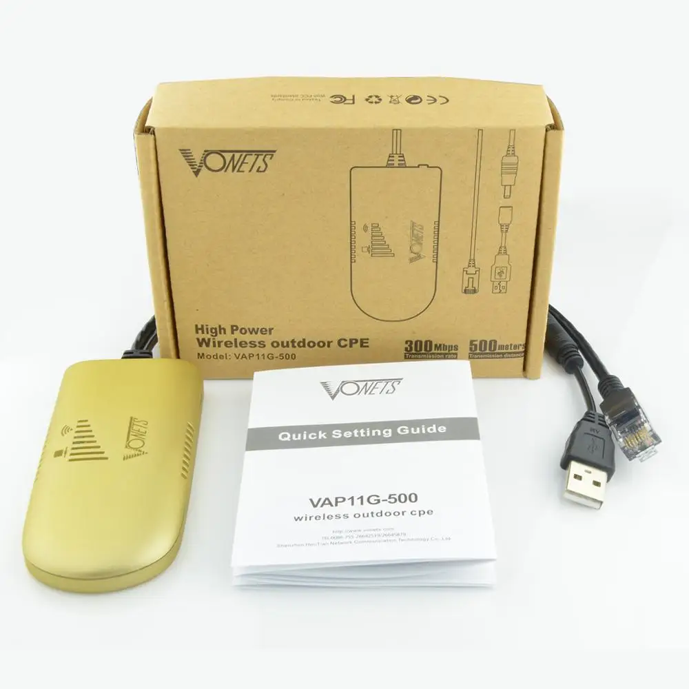 VONETS VAP11G 500 Высокая мощность 300 Мбит/с беспроводной контроль точки доступа AP WIFI