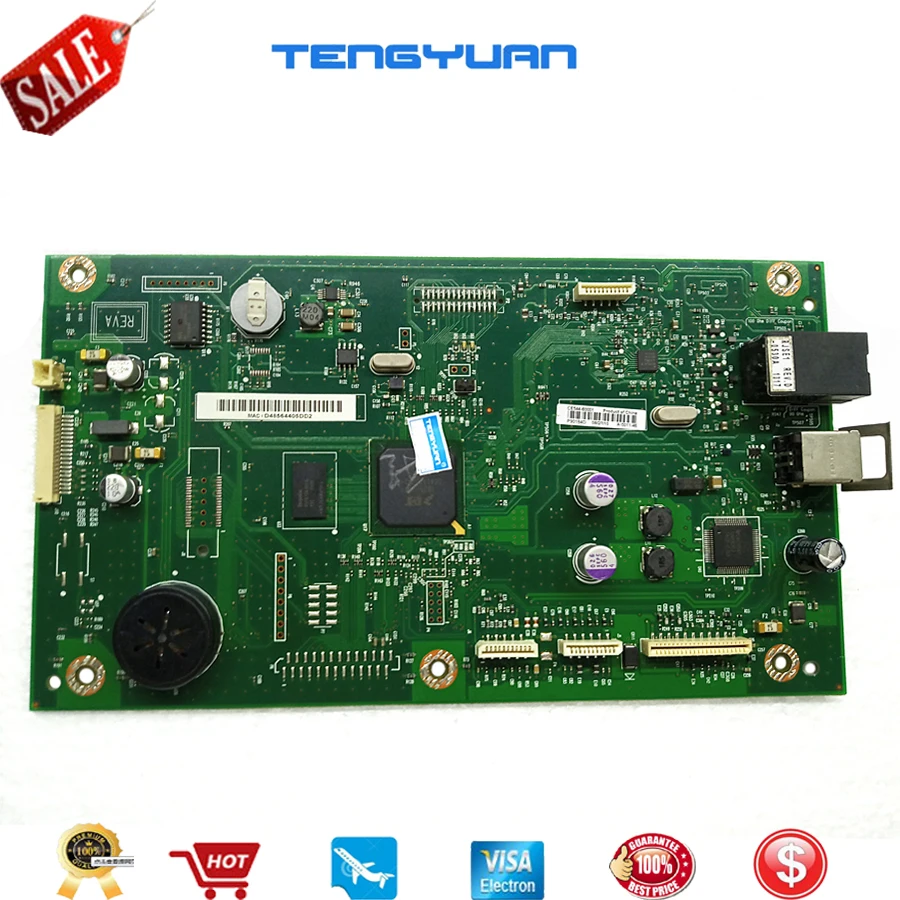 Новинка 95% оригинальная деталь для HP1536 M1536DNF M1530MFP 1536NF m1536 1536 плата форматирования