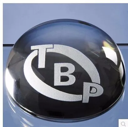 Индивидуальный логотип 6 см 200 шт/партия пустой прозрачный полусферический шар Лупа стеклянное пресс-папье для украшения свадьбы