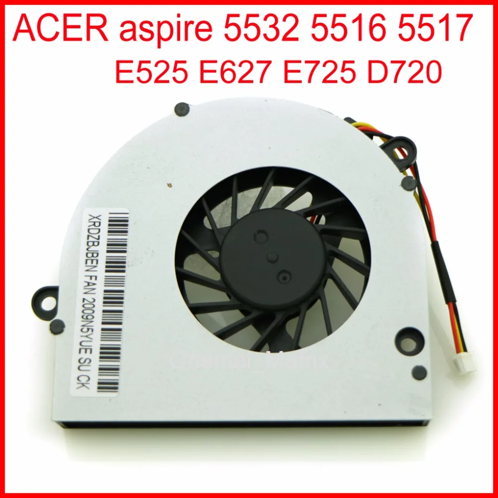 Free Shipping Laptop Fan DC5V 2.0W For ACER Aspire 5532 5516 5517 E525 E627 E725 D720 CPU Cooling | Компьютеры и офис