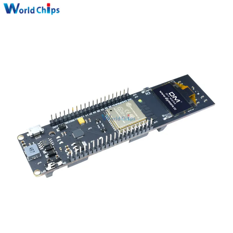 ESP32 0 96 ''OLED дисплей WiFi Bluetooth 18650 литиевая Стандартная плата разработки CP2102