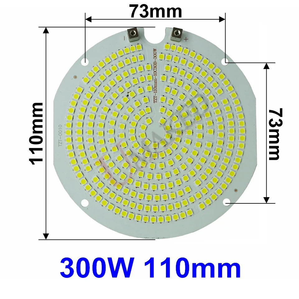2 шт Полный мощный светодиодный светильник PCB 200 Вт 300 Вт 400 Вт 500 Вт 600 Вт SMD3030 светодиодный PCB, алюминиевая пластина для Светодиодный люстры