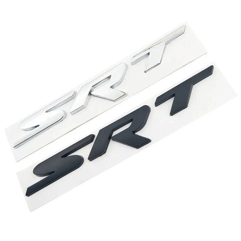 Металл srt Наклейка на багажник значок для Chrysler Aspen Crossfire Ypsilon джип Dodge Cherokee Wrangler ZJ WJ