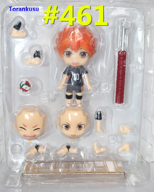 Nendoroid Аниме Haikyuu GSC#461 Хината Syouyou ПВХ Коллекционные Фигурки Nendoroid фигурки модель игрушки для детей XPC