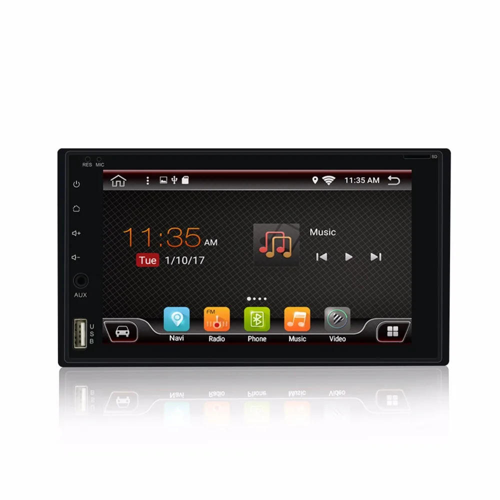 

170*96MM Car Electronic autoradio 2din android car player stereo GPS Navigation WIFI+Bluetooth+Radio+3G+TV (Option)