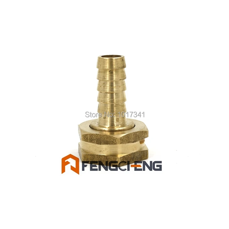 

3/4" Female American Garden Hose Thread x 1/2" Barb,Brass Garden Hose Fitting, Brewer Hardware