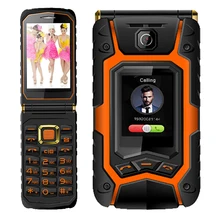 MAFAM X9 Flip Double dual Screen Dual speaker Dual SIM Card one-key dial and call long standby FM touch screen mobile phone P008