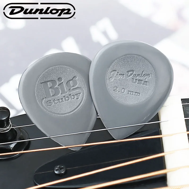 Dunlop гитарный медиатор, большой нейлоновый медиатор для гитары, медиатор для бас-гитары, акустический медиатор для классической электрогитары, аксессуары