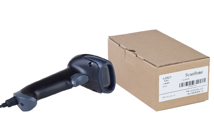 handheld laser scanner 2D barcode scanner qr code pdf417 barcode reader with ccd scanning low cost plastic combo membership loyalty card with qr code barcode