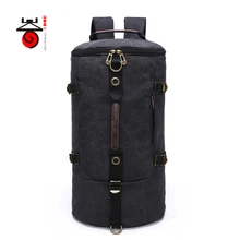 Senkey style 2017 Neue Ankunft Hohe Kapazität Reise Tasche Männer Rucksack Zylinder Leinwand Rucksack Fashion Männer Frauen Schultasche