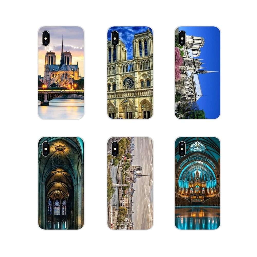 

For Xiaomi Redmi Note 6A MI8 Pro S2 A2 Lite Se MIx 1 Max 2 3 For Oneplus 3 6T Notre-Dame de Paris Accessories Phone Shell Covers