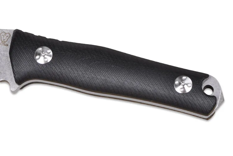 Voltron 60HRC D2 лезвие черный G10 Ручка Охота неподвижного ножа открытый инструмент выживания ся нож тактический утилита EDC нож
