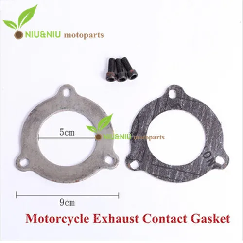 motorcycle exhaust contact pipe gasket,universal motorbike gasket , gy6