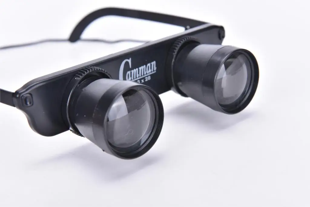 3x28 Лупа очки Стиль Открытый Рыбалка оптический бинокль глаз объектив диаметр 10 мм
