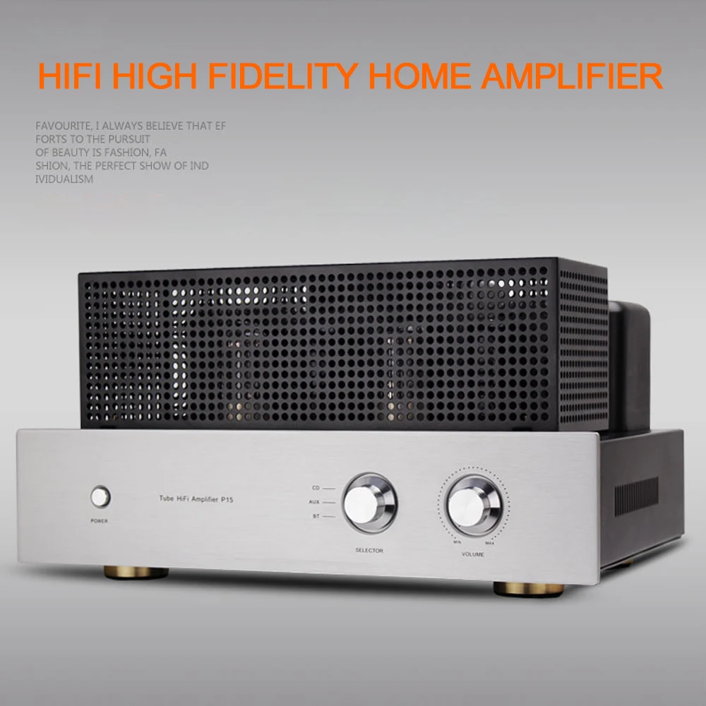 HiFi ламповый усилитель односторонний 2,0 усилитель мощности звука 10 Вт* 2 6N9P 6P6P ламповый аудио домашний кинотеатр усилитель класса стерео усилитель