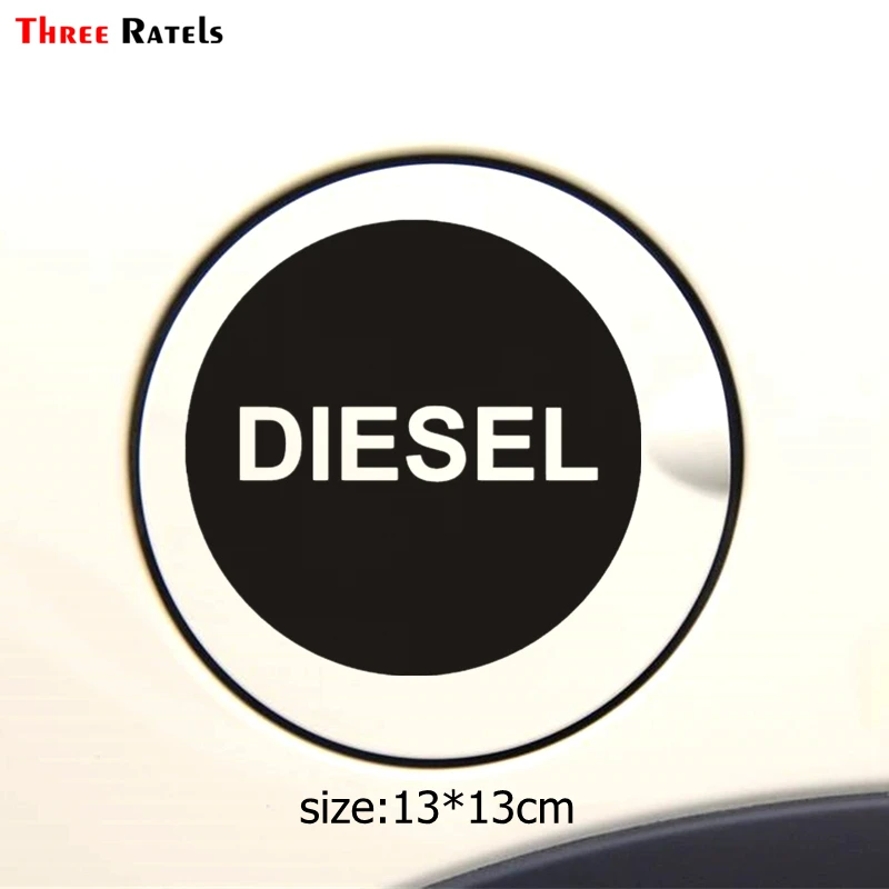 Three Ratels TZ 1418 13x13см Diesel наклейки на авто машину автонаклейка стикер|Наклейки