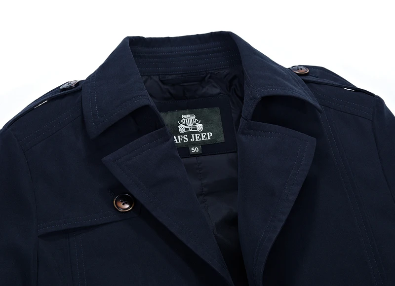 70% OFF New 2015 Winter Men Long Jackets Solid WIndbreaker Trench Coat Slim Casual Long Casaco Masculino European and American fashion