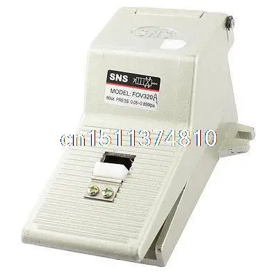 

FOV-320A 0.05-0.85Mpa 4-Way 2-Position Locking Pneumatic Foot Pedal Valve Switch