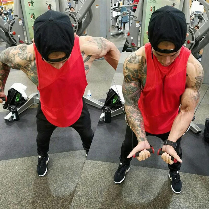 Muscleguys одежда для бодибилдинга брендовая майка фитнеса мужская спортзала без