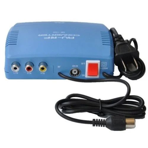

Television System TV Signal Standard Audio Video Signal Converter AV To RF Modulator TV 220V