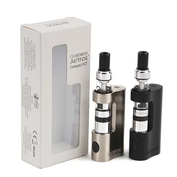 

5pcs Original Justfog Q14 Compact Kit with 1.8ml Q14 Clearomizer tank 900mAh battery 1.6ohm coil Vape pen E-Cigarettes kit