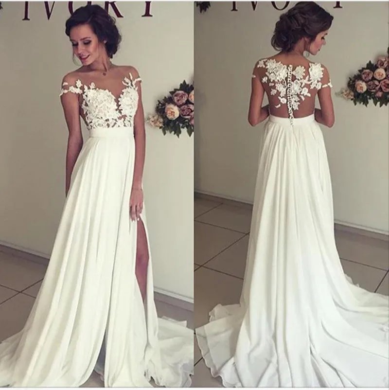 Online Get Cheap Simple White Prom Dress Alibaba Group