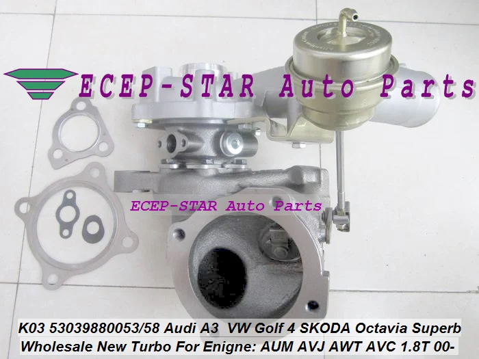 K03 53039880053 53039880058 Audi A3 SKODA Octavia Superb VW Golf 4 (2)
