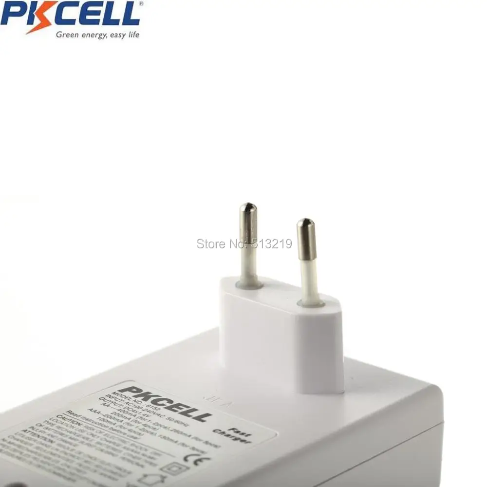 8 шт. PKCELL NIMH 1 2 в AAA 1000 мАч аккумуляторные батареи 3A батарея и быстрое зарядное