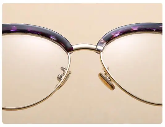 Cat Eye Shiny Rhinestones Lady Glasses Frames Women Sexy CCSPACE Brand 45120 Signer Optical EyeGlasses Fashion Eyewear