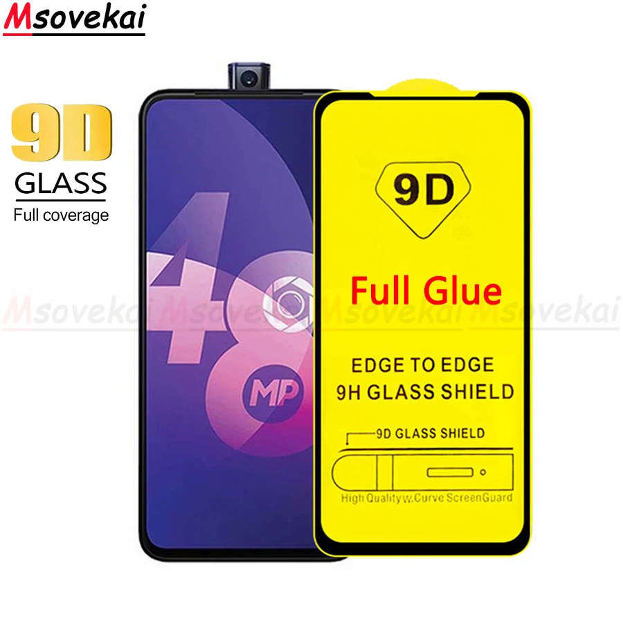 9D полное покрытие закаленное Стекло для OPPO F11 F9 Pro A3s настоящий я 3 2 U1 C1 2019 полный