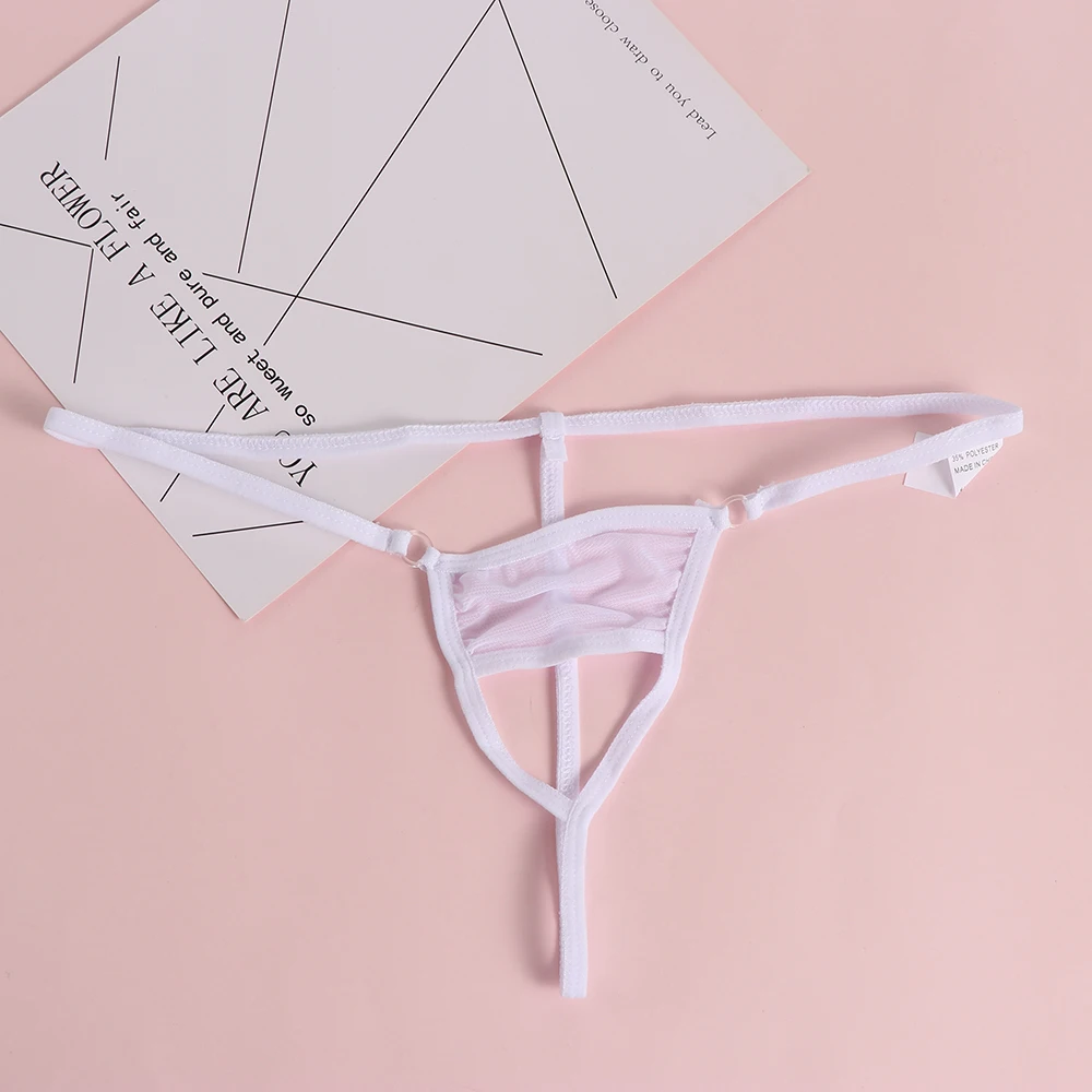 

1 Pc Sexy Women Mini Micro Bandage G-string Thongs Crotchless Panties Briefs For Female Lingerie Erotic Underwear 2019 New