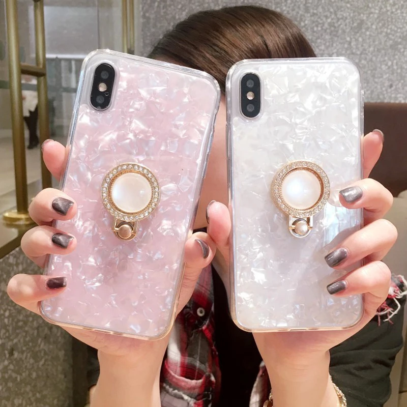 Оболочка для IPhone8/Apple7/Apple6S кольцо кронштейн чехол телефона Apple мягкий | Мобильные
