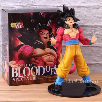 

Dragon Ball GT Blood of Saiyans Special III Son Gokou SS4 Super Saiyan 4 Goku Figure PVC Collectible Model Toy Gift
